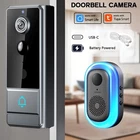 Smart Doorbell Wireless video / PIR detection. 2.4G WiFi, Night vision, two-way