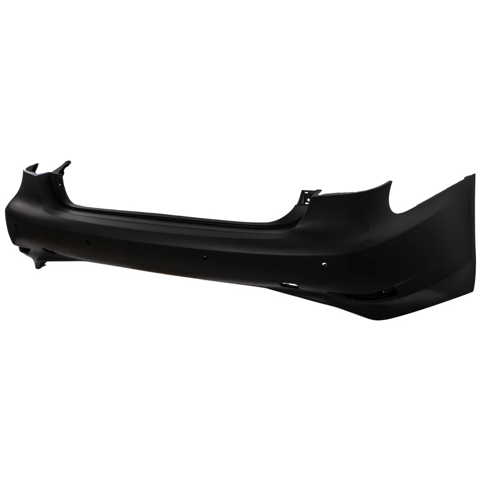 Cubierta de parachoques trasero para Lexus LS460 LS600h 2013-2016 cebado Foto 3 de 4