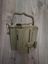 Wehrmacht Bundeswehr Yugo Deko Gurt Beh&auml;lter Kiste MG 34 42 53 3 BW WH WK2 WW2