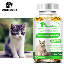 Cat Constipation Relief with 6 Probiotics Gentle Digestive Support Gut Health