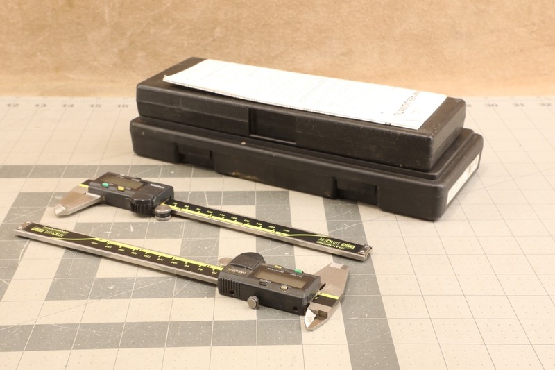 Two Pair to Mitutoyo CD-6" ASX Electronic Caliper - 6" Mitutoyo Digital Calipers
