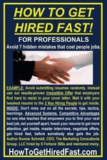 Ronnie Schmidt How To Get Hired Fast (Taschen...