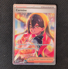 The Pokémon Company Carmine 217/167 Twilight Masquerade SIR Full Art Holo ENG on eBay