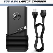 130W USB C Charger For Dell XPS 15 2in1 9575 Precision 5530 2in1 5550 5750 3560