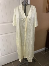 NWT NOS Vintage Collectibles By JC Penney Yellow Peignoir Robe L