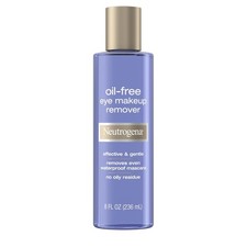 Neutrogena Gentle Oil-Free Eye Makeup Remover  Cleanser for Sensitive Eyes, Dis