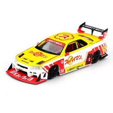 Mini GT 1/64 Nissan LB-ER34 Super Silhouette SKYLINE Suppaiman RHD #MGT01204-BL