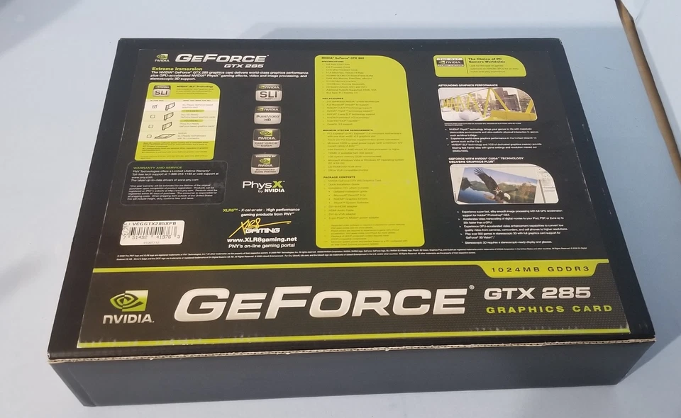 PNY NVIDIA GeForce GTX 285 1GB GDDR3 PCIe Video Card VCGGTX285XPB - Image 2 of 4