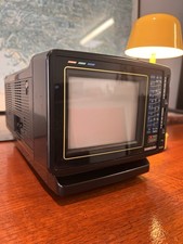 Samsung 1990.s 5in Portable  TV with AM/FM Radio, Model CR5A MPN CR5A - Works