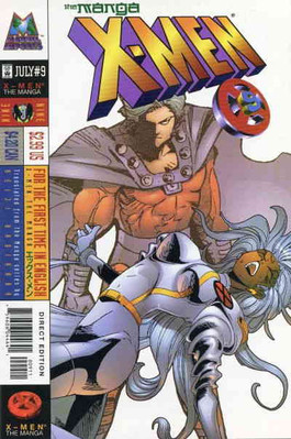 X-Men: The Manga #9 VF/NM; Marvel | Storm Magneto - we combine