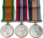 WW2 Australian RAAF air force Campaign military medals 29602 M O LIMON
