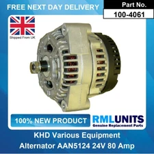 Alternator For KHD ENGINES MG473 IA0795 IA1028 IA1031 AAN5836 24V