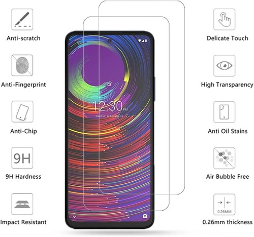 NUU Mobile B15,X6 Plus,B10,A11L,A25,A23 Plus Tempered Glass Screen Protector - Picture 16 of 16