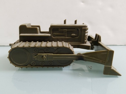 Ideal Toy U.S. Army Corps of Engineers Bulldozer Plastic Molded - 第 4/12 張圖片