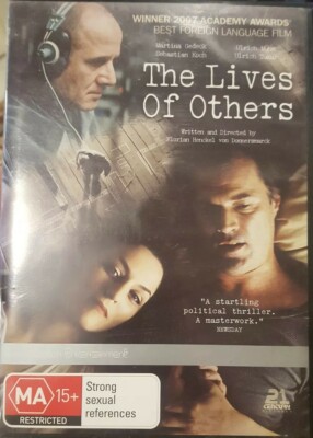 THE LIVES OF OTHERS RARE DVD GERMAN STASI FILM MARTINA GEDECK
