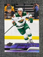 Damien Giroux 2023-24 Upper Deck Series 2 Young Guns #452 Minnesota Wild