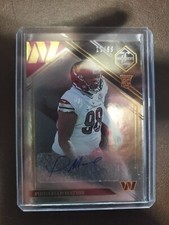 Phidarian Mathis 2022 Panini Limited Rookie Auto /99 Commanders RC SP
