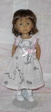 Kemper WISPY TODDLER Doll Wig SIZE 6/7 LIGHT BROWN Short Layers W/Curls NS NWT