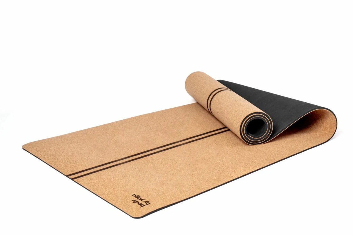 Luxury Cork Yoga Mat - Non Slip, Soft, Extra Thick 80 x 26 x 6.5mm,  Jetsetter