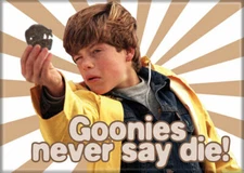 THE GOONIES NEVER SAY DIE PHOTO MAGNET 2.5” X 3.5” NEW