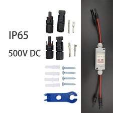 PV Isolator Switch DC 500V IP65 Disconnect Circuit Breaker For Solar Panels UK