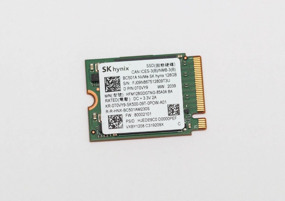 内蔵型SSD SK hynix BC501 NVMe SSD 128GB SK Hynix 128 GB Solid State Drive SSD NVMe BC501