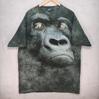 The Mountain T shirts Herren  Gr. XL Grau Mod. Find Chimpanzee 100% Baumwolle 