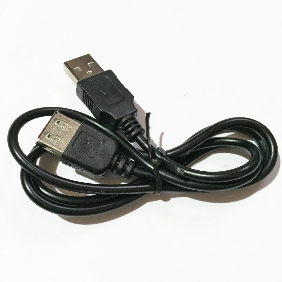USB to USB Extension Cable 1.5m Male to Female 2.0 Data Charger Extender - Image 2 of 2