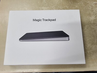 Genuine Apple Magic Trackpad - Black (A3120) USB-C MXKA3Z/A