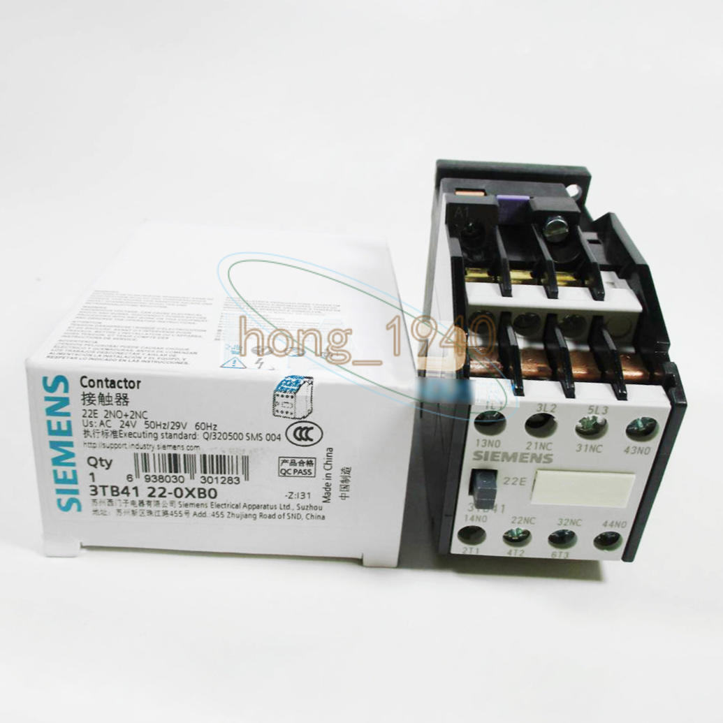 1PC New Siemens 3TB4122-0XB0 AC24V AC Contactor