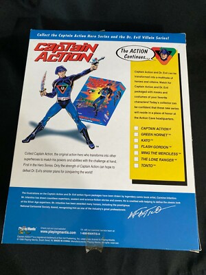 キャプテンアクション　ドクター.イーブル　プレイングマンティス社　1998年 キャプテンアクション ドクター.イーブル プレイングマンティス