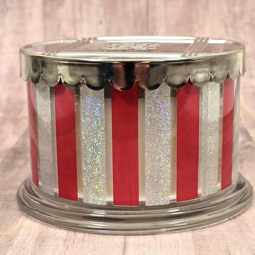 HOMEWORX by HARRY SLATKIN A TRIP DOWN PEPPERMINT LANE 18oz 4 WICK HOLIDAY CANDLE - Picture 4 of 7