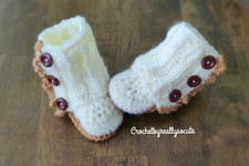 Handmade wrap Boots, Baby shoes- - Girl newborn 0-3 months