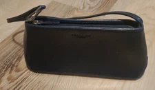 Kenneth Cole REACTION Dark Navy Blue Small Vegan Handbag 9 × 4.25× 2.5 Flat 