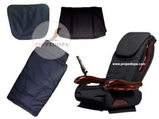 BLACK massage pillow back cushion upholstery seat cover pedicure spa chair