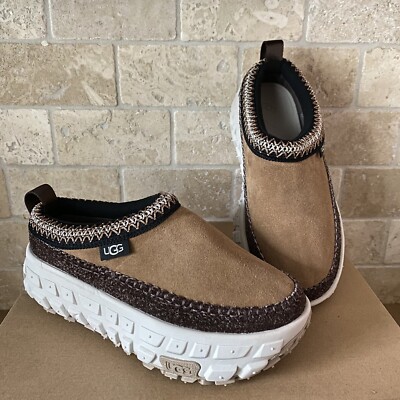 UGG VENTURE DAZE CERAMIC / CHESTNUT SUEDE ALL GENDER SHOES SIZE US