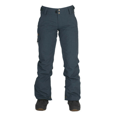 RIDE Women's ROXHILL Snow Pants - Denim Melange - Medium - NWT 