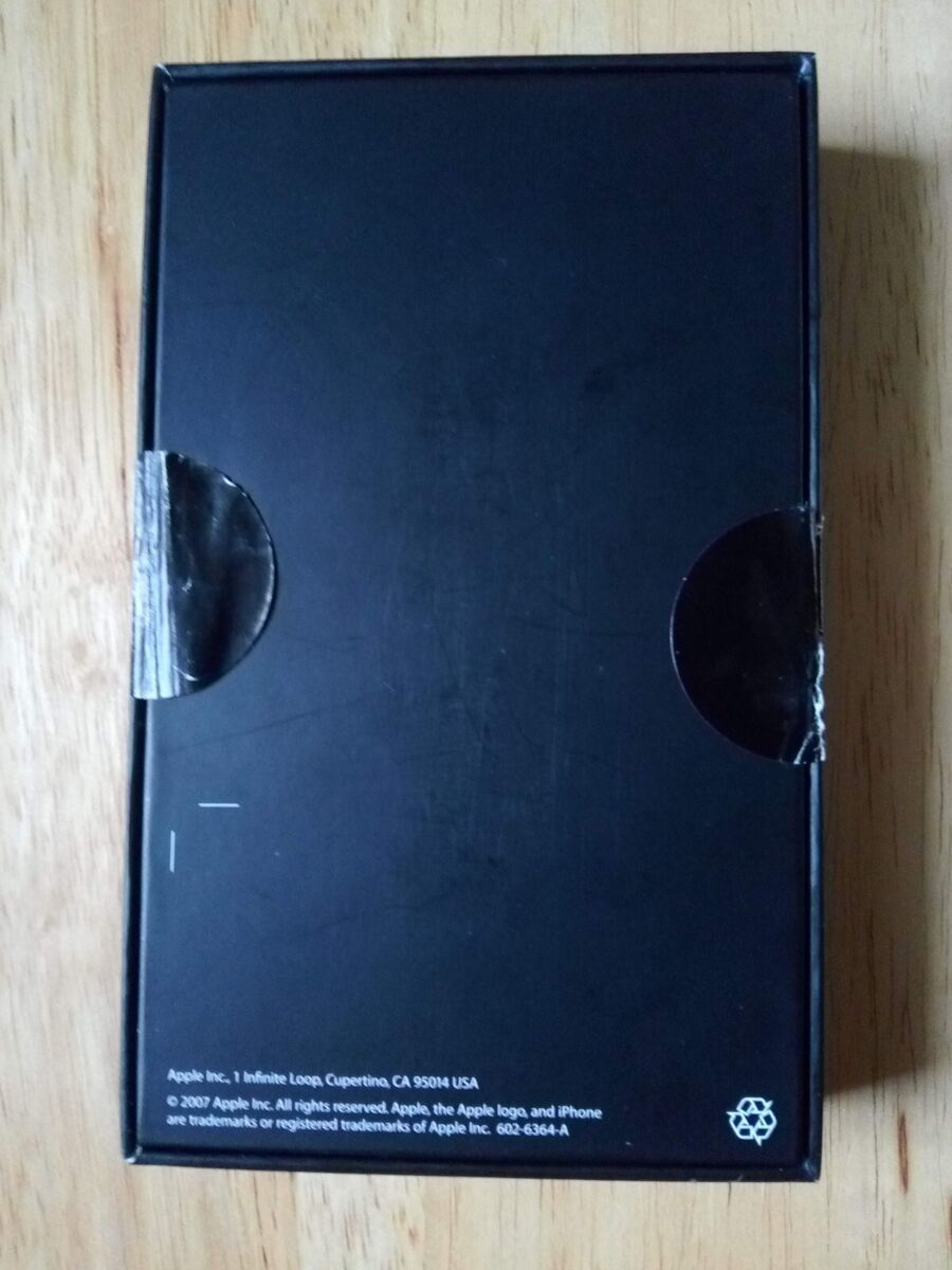 Apple iPhone 1st Generation - 8GB - Black (Unlocked) A1241 Apple iPhone 1st Generation - 8GB - Black (Unlocked) A1241