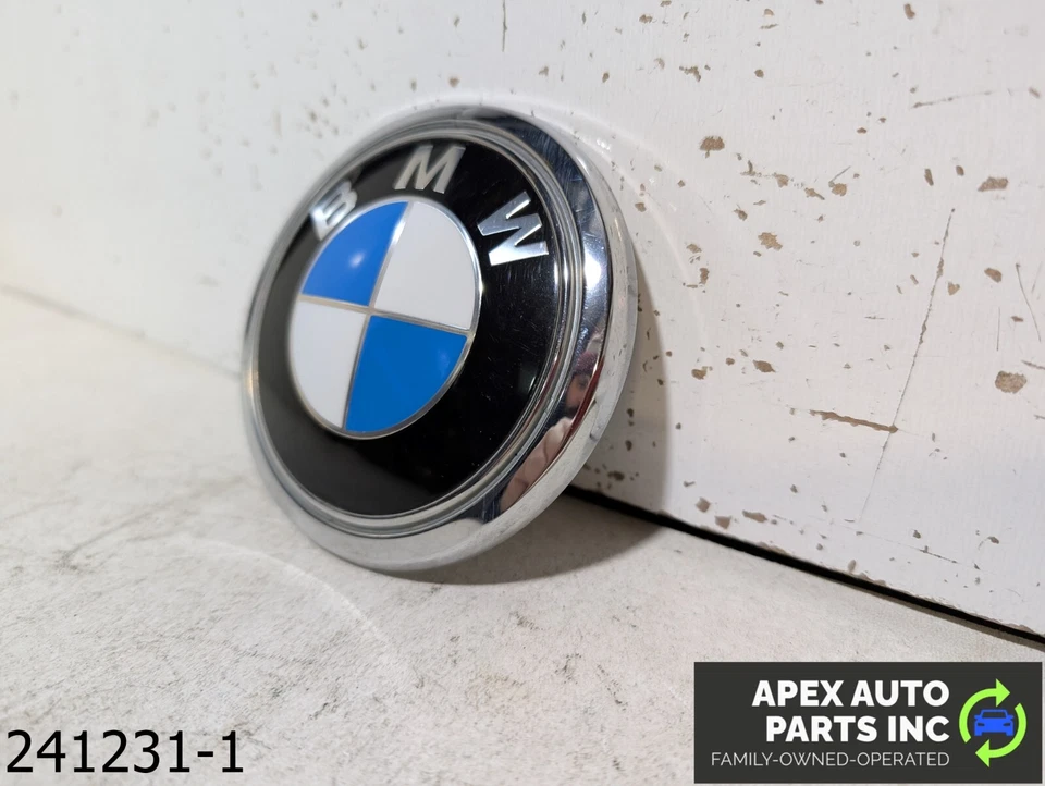 OEM 2006-2008 BMW 750LI 4,8 L TAPA MALETERO TRASERO EMBLEMA LOGOTIPO INSIGNIA SÍMBOLO Foto 2 de 4