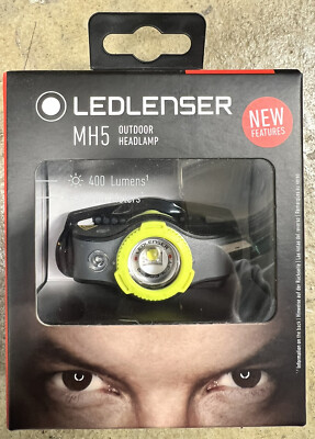 Led Lenser MH5 400Lumen 180m Kopflampe Stirnlampe Led Kopfleuchte