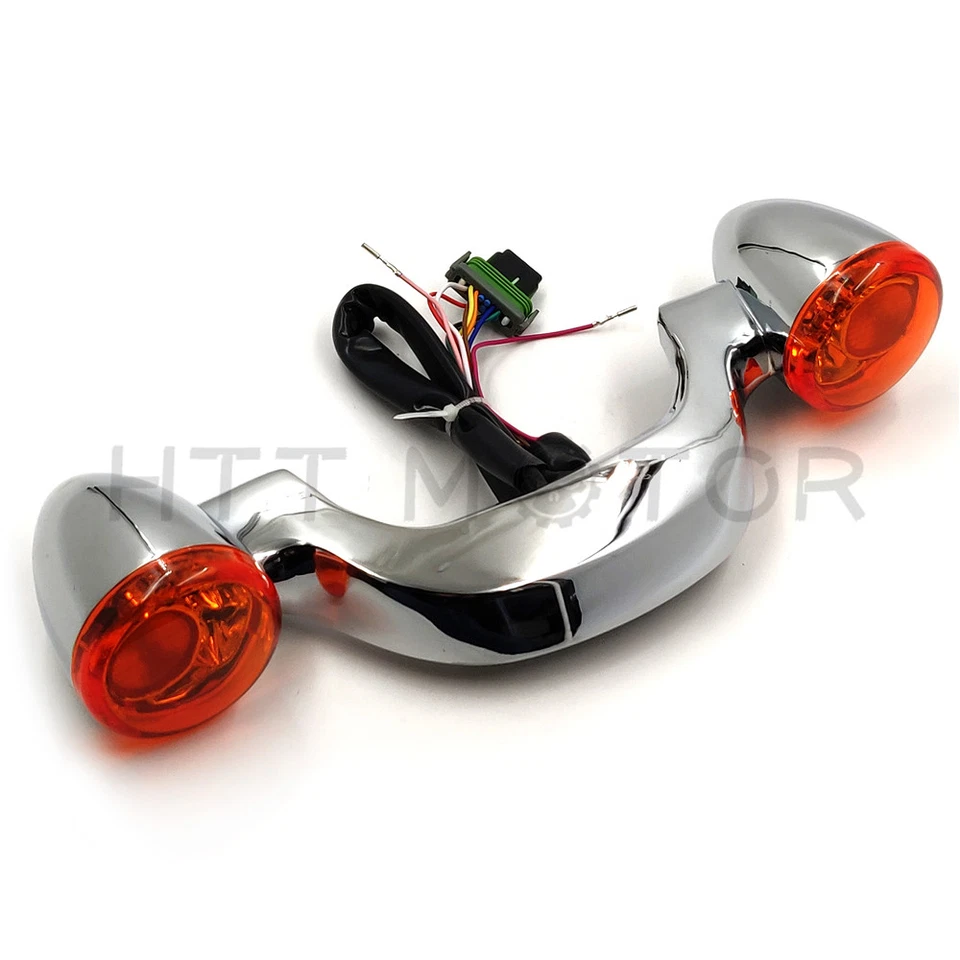 Rear Brake LED Light Bar Turn Signal For Harley Road Street Glide FLHX 2010-2017 - Image 4 of 4