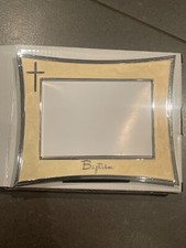 ROMAN, INC CAROLINE COLLECTION BAPTISM PHOTO FRAME 3.5" x 5" PICTURE FRAME NEW