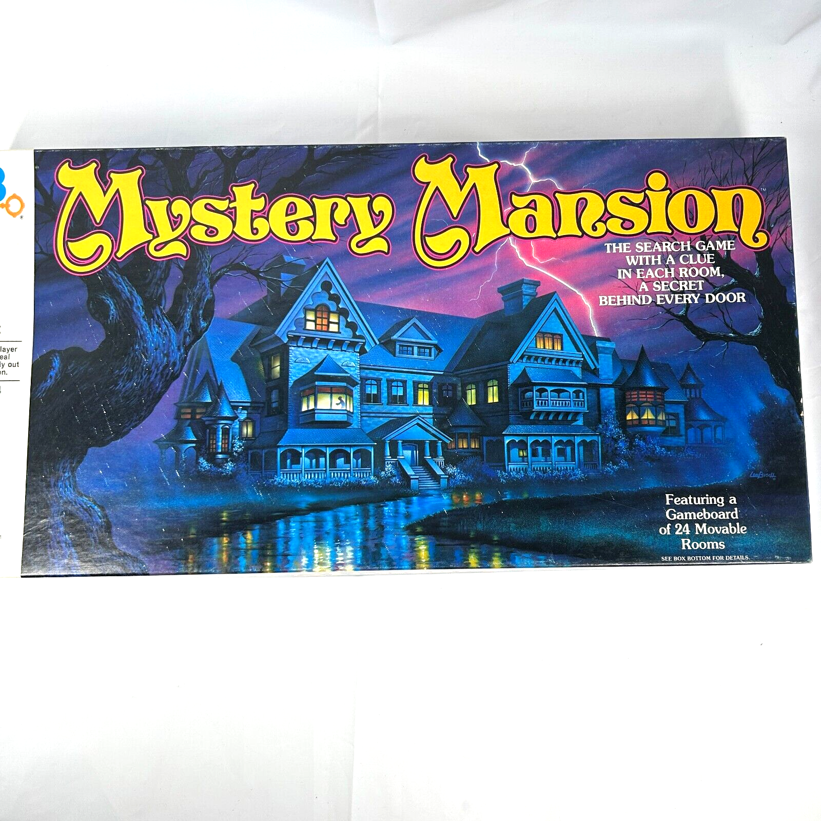 Mystery Mansion 1984 Milton Bradley Vintage Board Game Complete