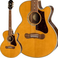 Epiphone J-200 EC Studio Parlor VNT Acoustic Guitar Vintage Natural