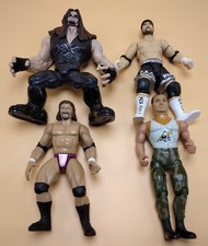 WWE WWF WCW Figures Sgt Havok Val Venus Undertaker Marc Mero 1985 1998 Lot of 4