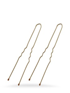 ツ Lady Jayne Fringe Pins 50 Pack Brown Hair Pins For Buns And