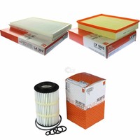 Mahle / Knecht Innenraumfilter LA 307 Luftfilter LX 1845 ÖLfilter OX 345/7D