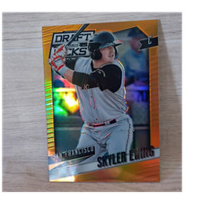 2014 Panini Prizm Perennial Draft Picks - Skyler Ewing #62 Orange Prizm