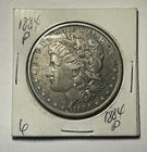ERROR? 1884-P Morgan Silver Dollar Philadelphia Mint Coin 90% Colonial / Junk AU