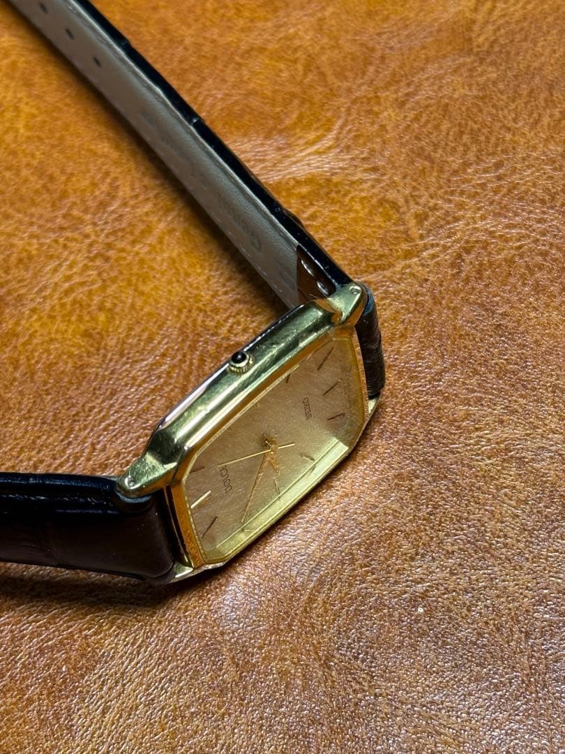 Seiko Dolce A144 Rectangular Timepiece Vintage Qu… - image 10